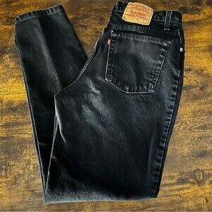 Vintage Levi's 512 Slim Fit Tapered Leg black wash